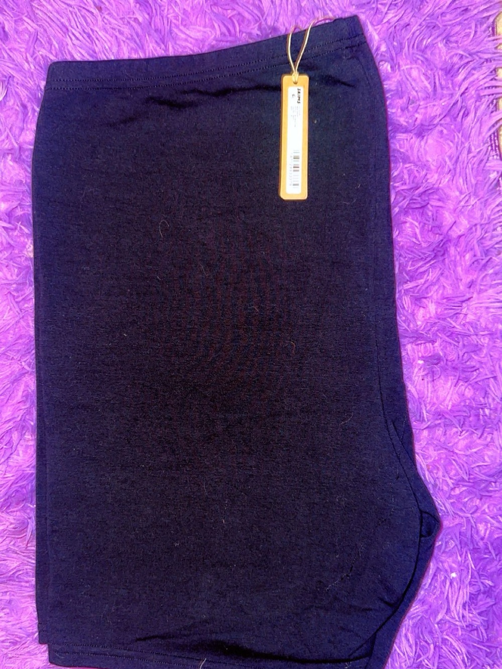 SKIMS NWT Outdoor Bike Shorts - Color Onyx, 4X